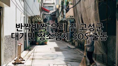 ✨반짝반짝✨ 우리 집, 고성군 대가면 청소업체 SOS 출동! 🚨